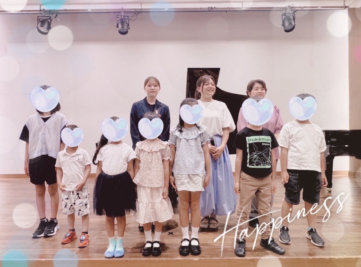 静岡市駿河区登呂めぐみピアノ教室/夏のミニ発表会